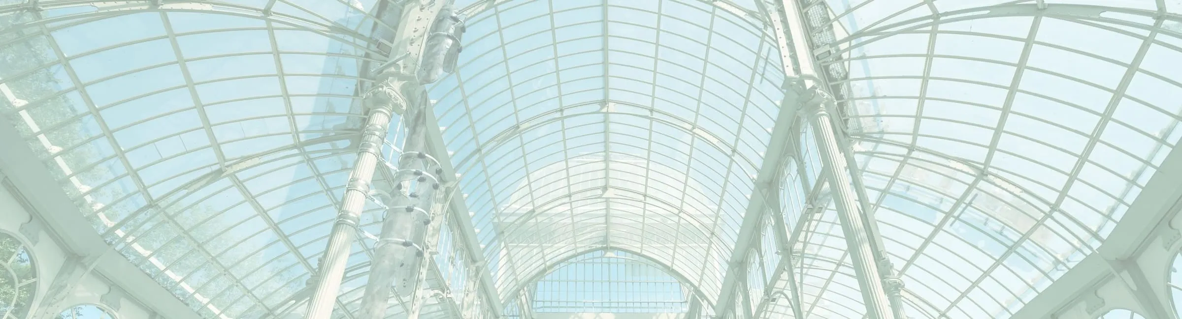 Palacio de Cristal del Parque del Retiro, junto a nuestro centro de Madrid